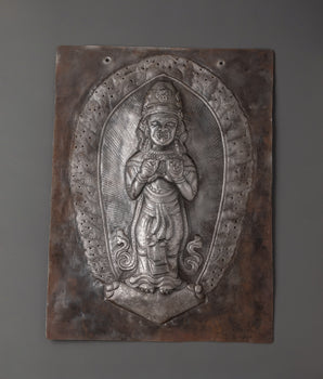 Iron Wall Hanging Buddha Panel