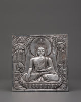 Hand-carved Buddha Wall Hanging 