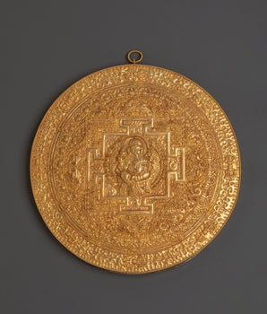 Tibetan Ganesha Mandala Wall Hanging
