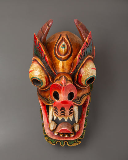 wall-hanging-of-dragon-head