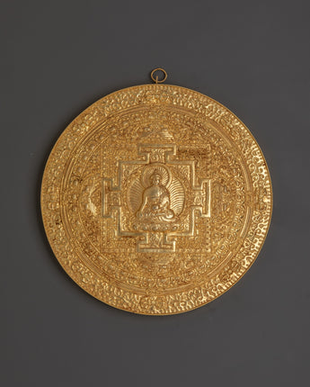 Tibetan Buddha Mandala Wall Hanging