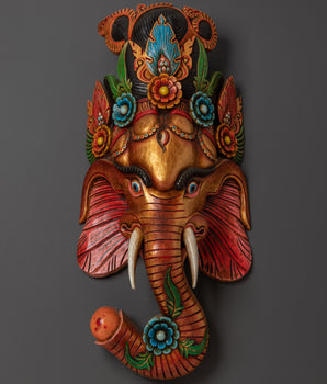 Handmade Ganesha Wall Hanging