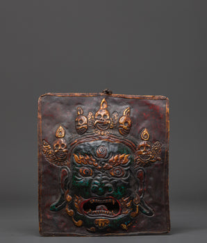 Buddhist Mahakala Wall Hanging Art
