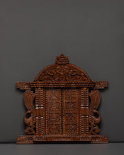 cultural wood wall hanging