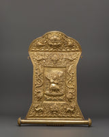Tibetan Brass Wall Hanging
