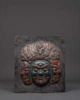 Handcrafted Mahakala wall hanging