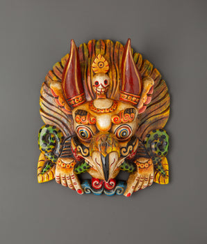 Garuda Wooden Wall Hanging 