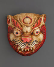 Snow Lion Tibetan Wall Art | Altar and Ritual Spaces