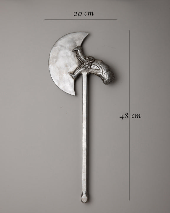 Buddhist Iron Axe | Ritual Khatvanga Axe