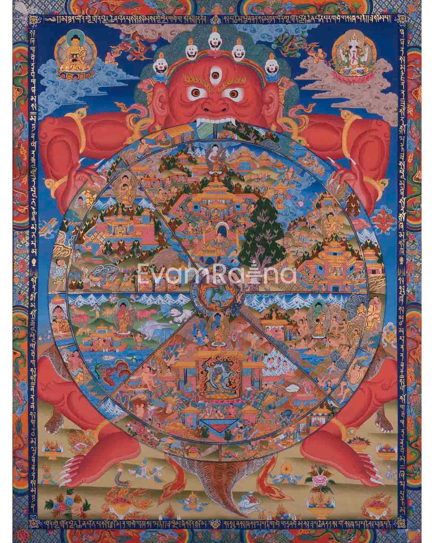 Wheel Of Life Thangka