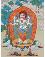 Wrathful White Mahakala