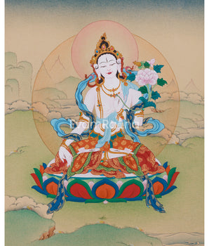 tibetan-goddess-sita-tara-thangka