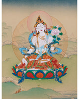 tibetan-goddess-sita-tara-thangka