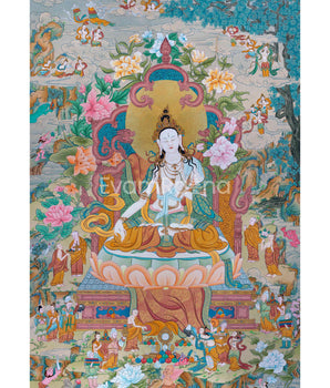 White Tara Thangka