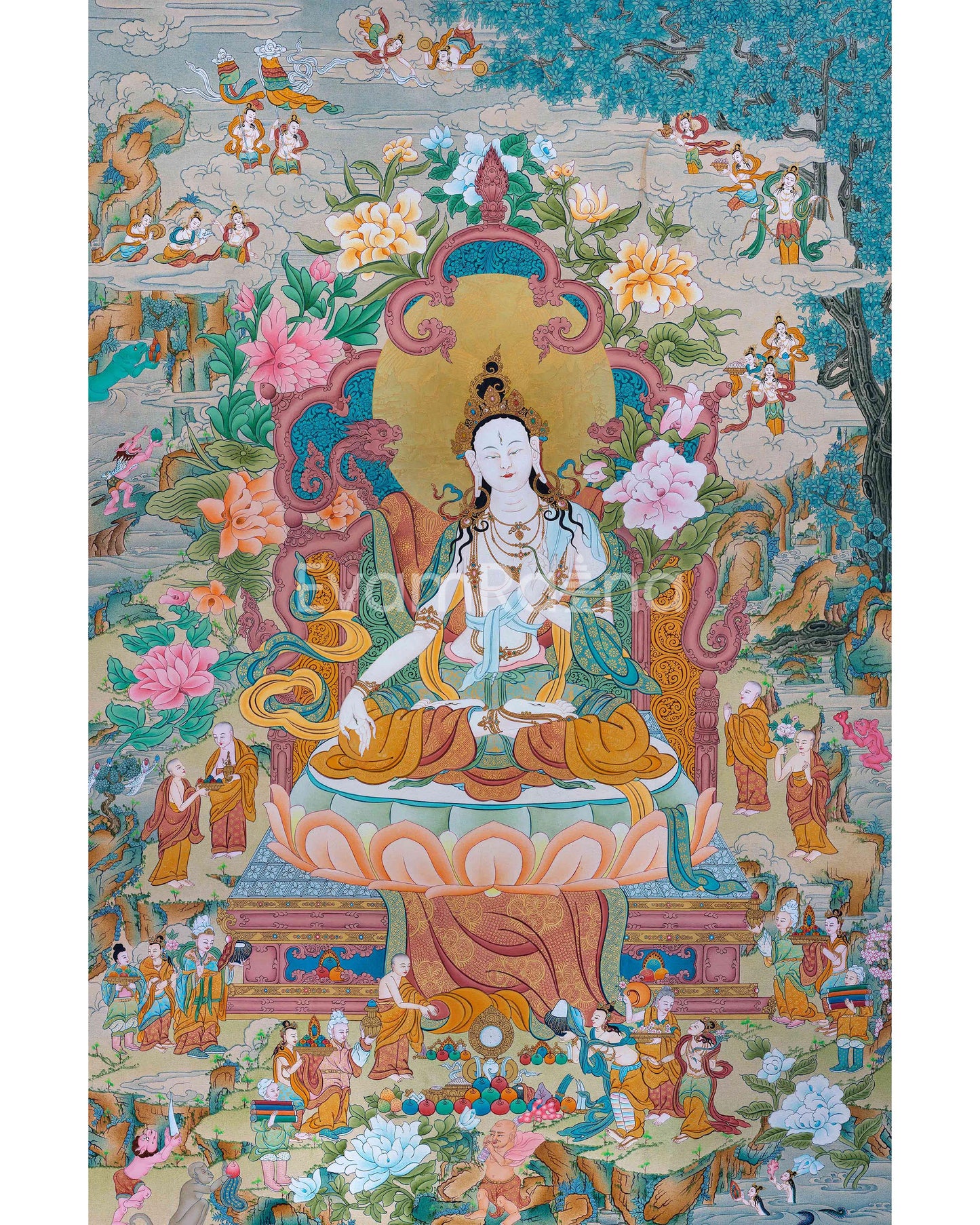 White Tara Thangka