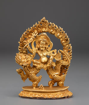 Abundance Icon White Dzambhala Statue