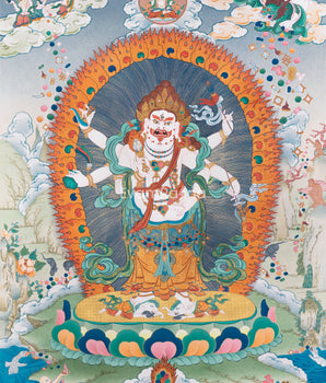 white mahakala
