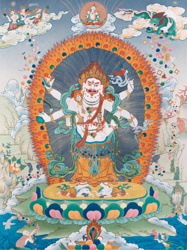 white mahakala