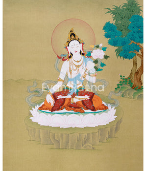 White Tara Thangka