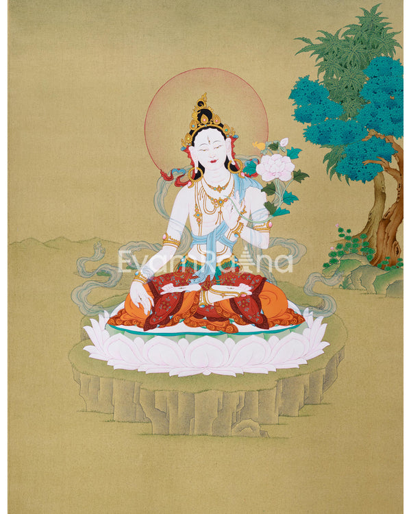 White Tara Thangka