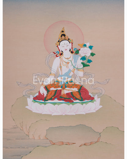 Goddess Sita Tara Thangka