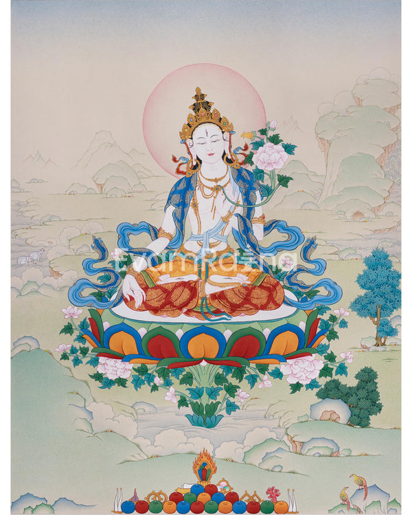 White Tara Thangka