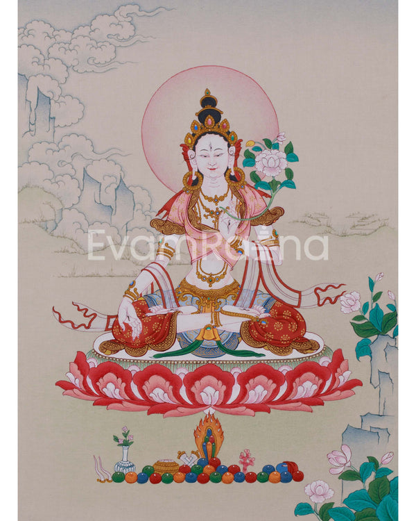 Mother White Tara Thangka