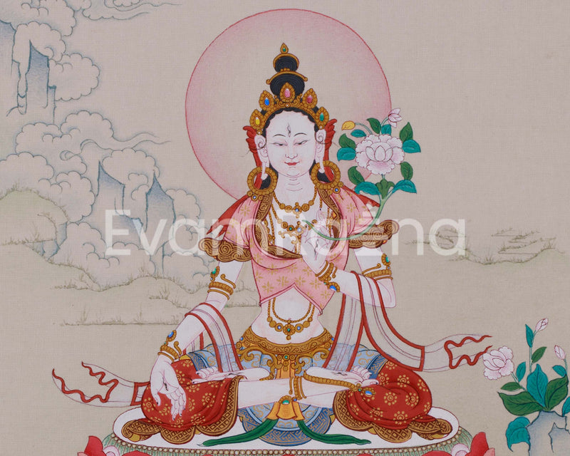 Mother White Tara Thangka