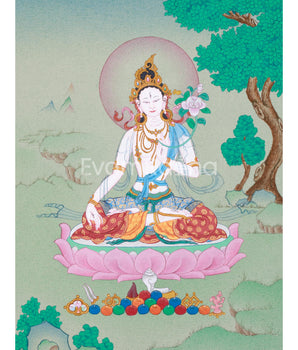 Healing Goddess Thangka