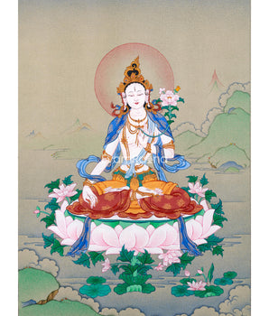 White Tara Thangka