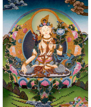 White Tara Art 