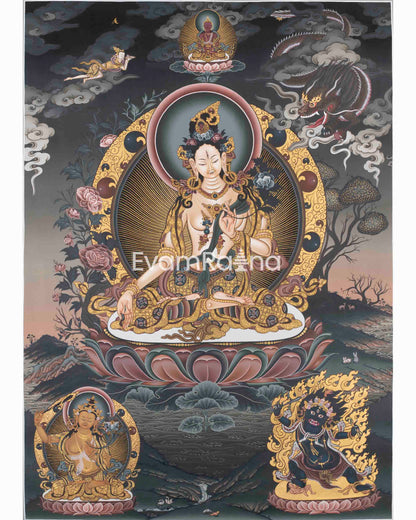 White Tara Print 