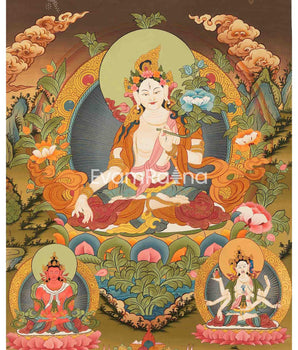 White Tara Thangka