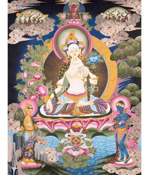 White Tara Thangka