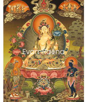 White Tara Thangka 