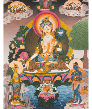 White Tara Thangka