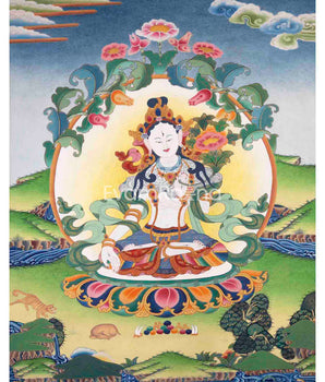 White Tara Thangka