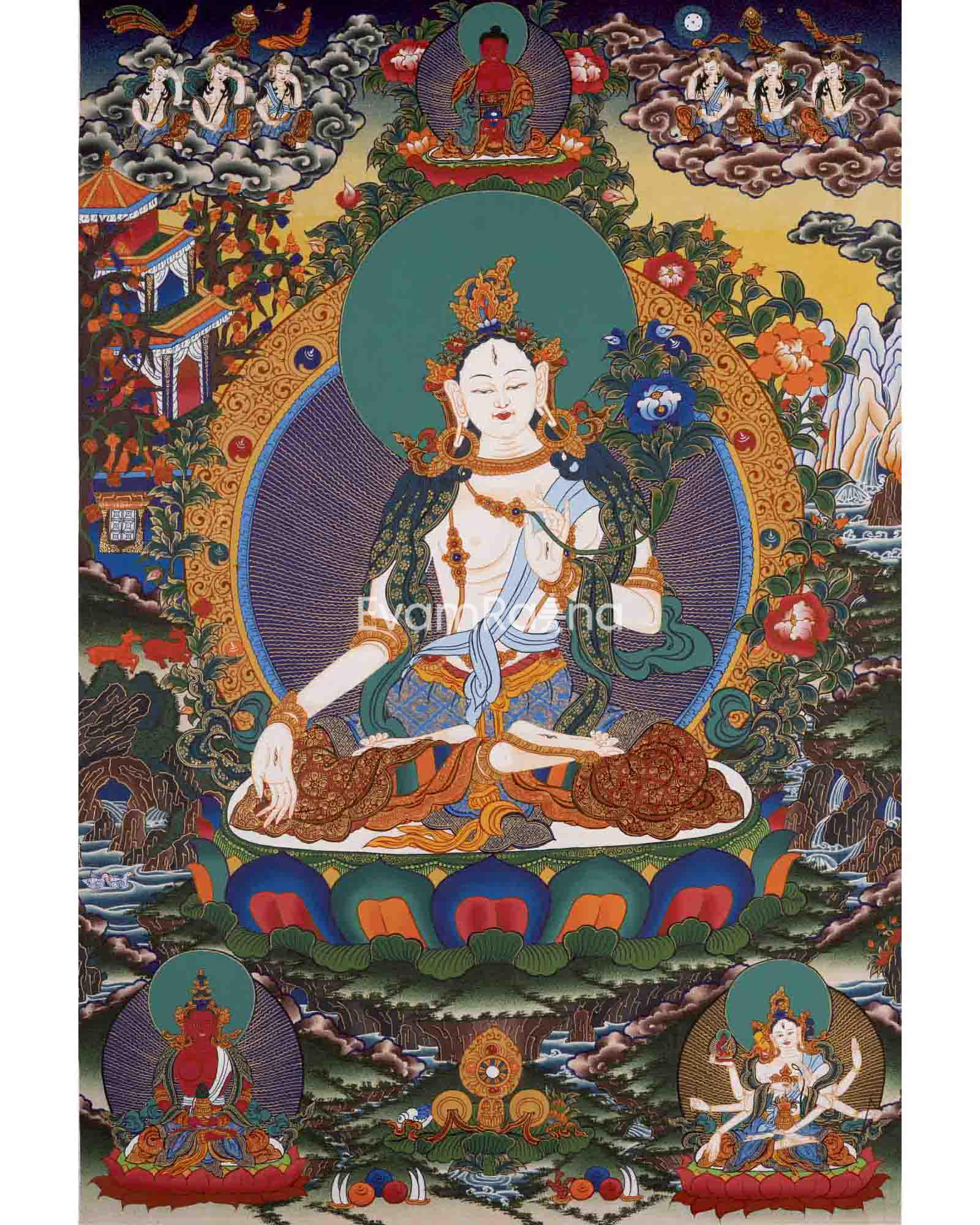 White Tara Thangka