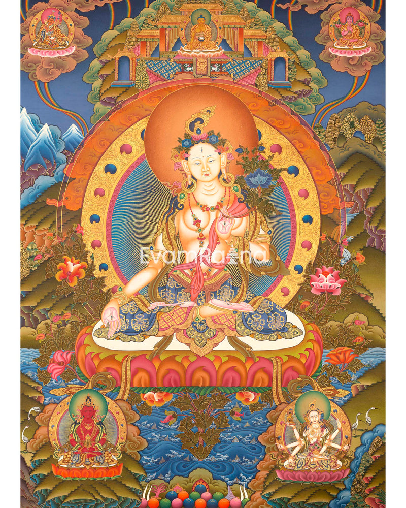 White Tara Thangka