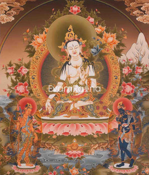 White Tara Thangka