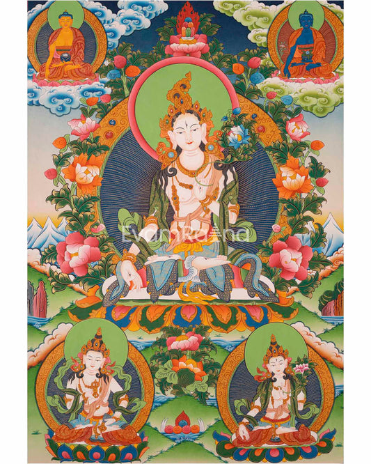 White Tara Thangka