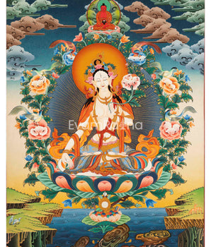White Tara Thangka