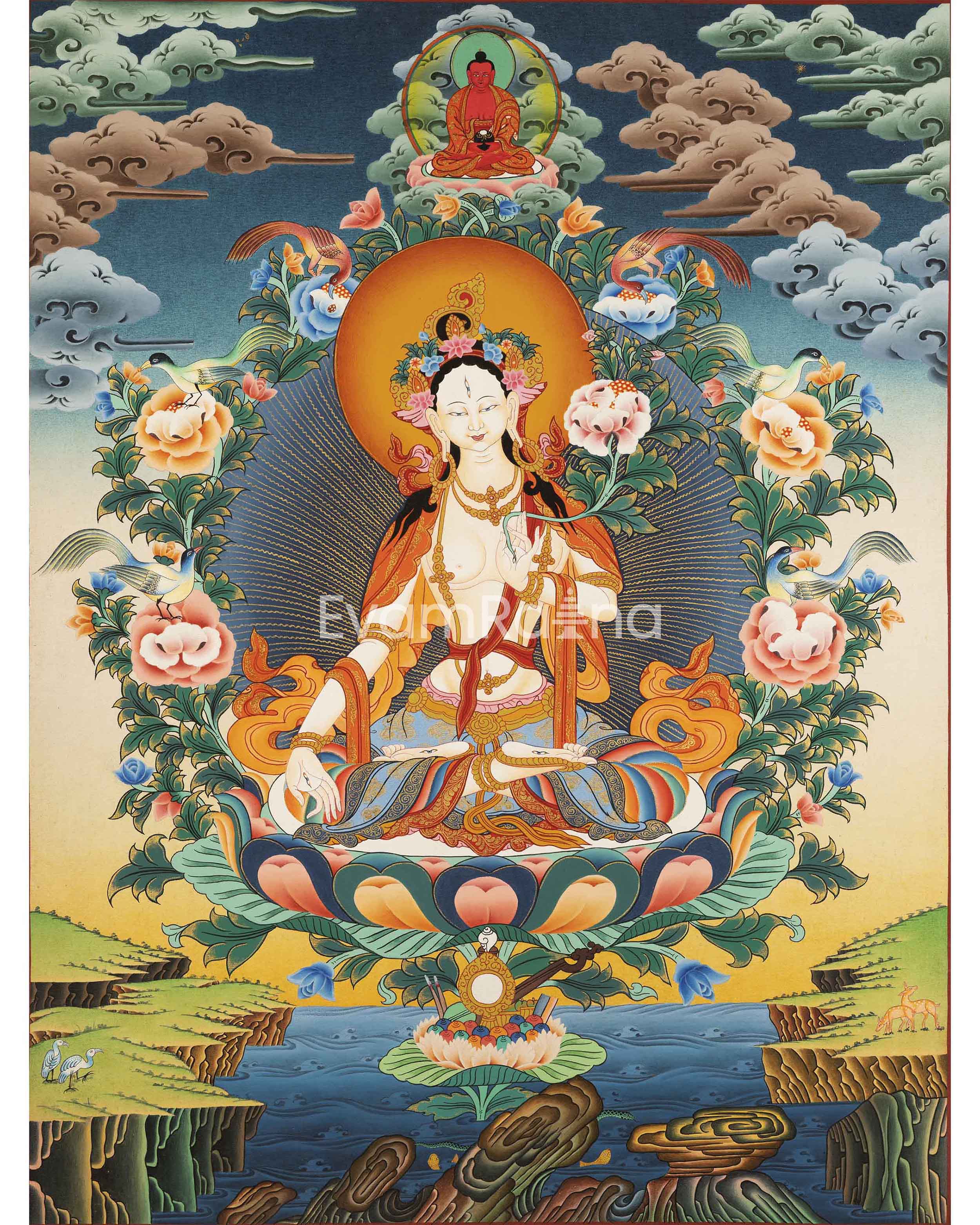 White Tara Thangka