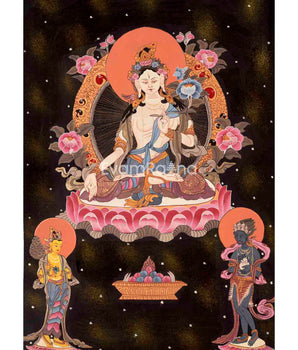 White Tara Thangka