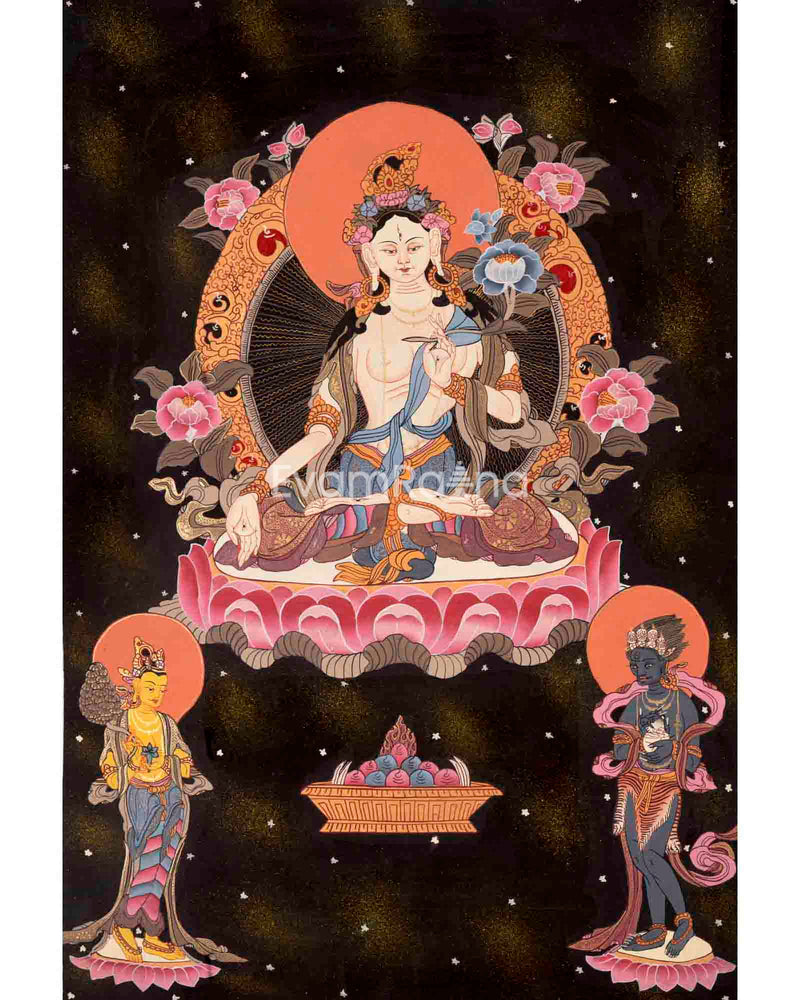 White Tara Thangka