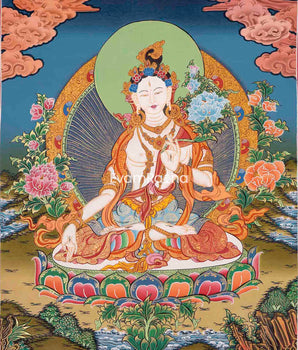 White Tara Thangka