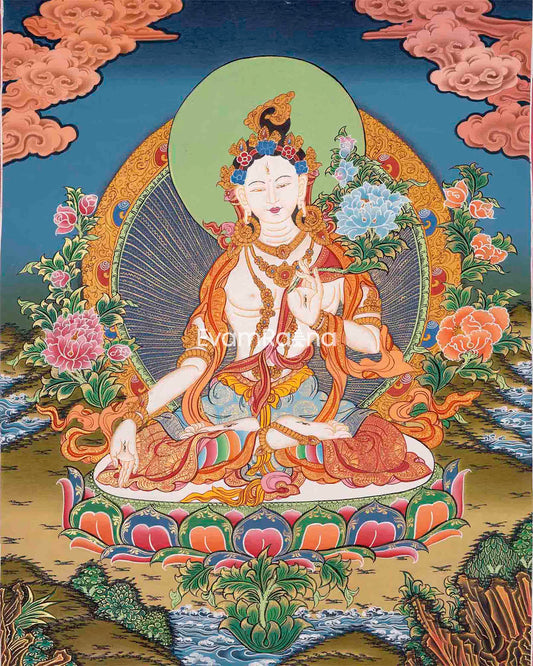 White Tara Thangka