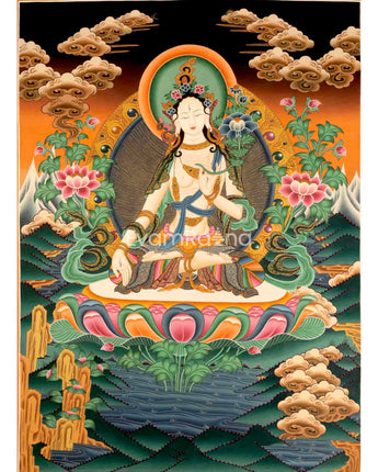White Tara Thangka