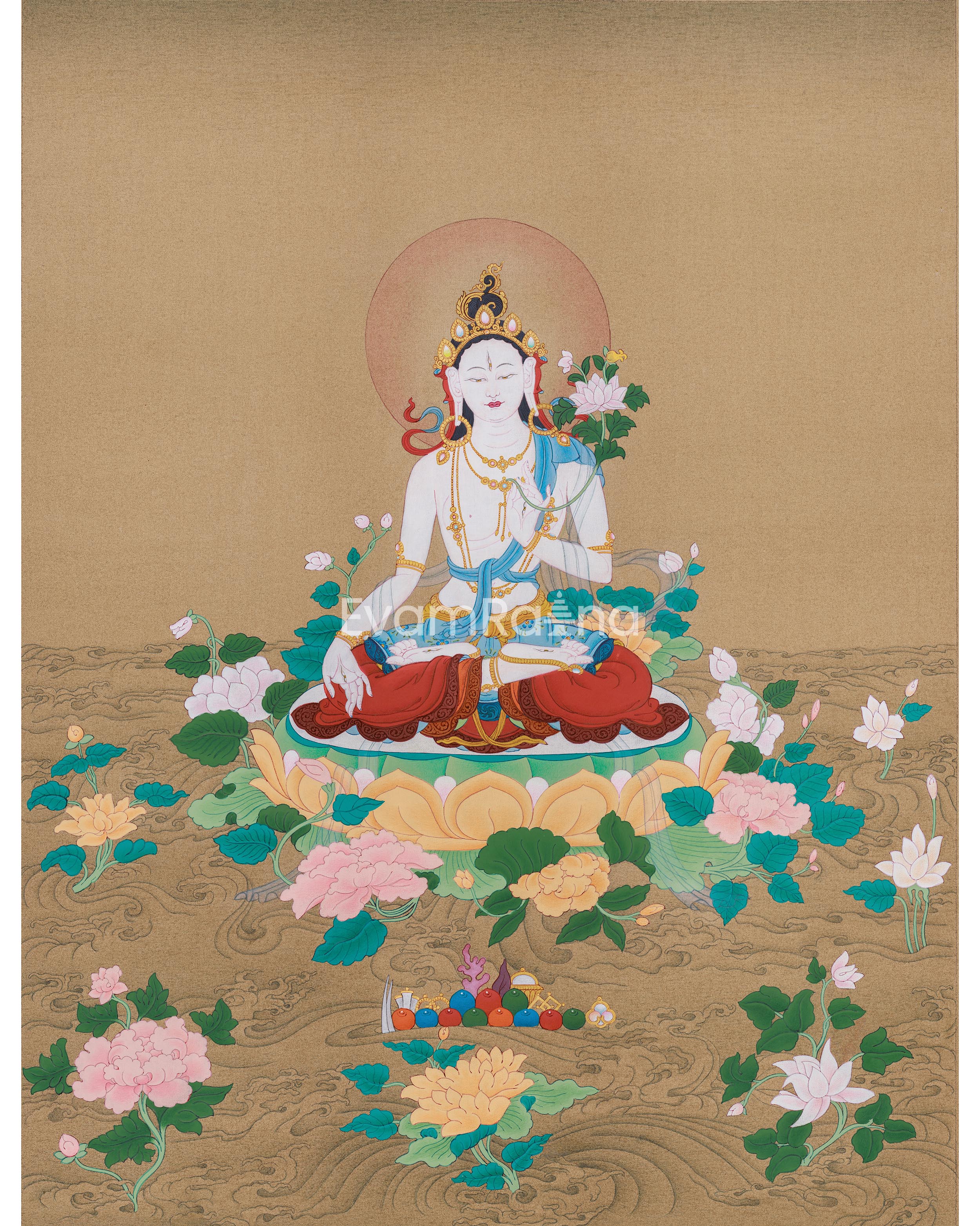 White Tara Thangka