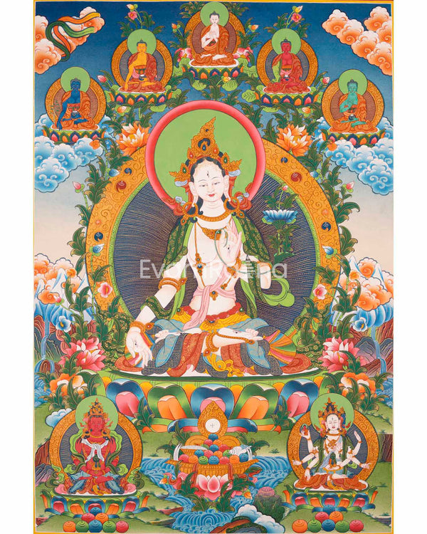 White Tara Thangka